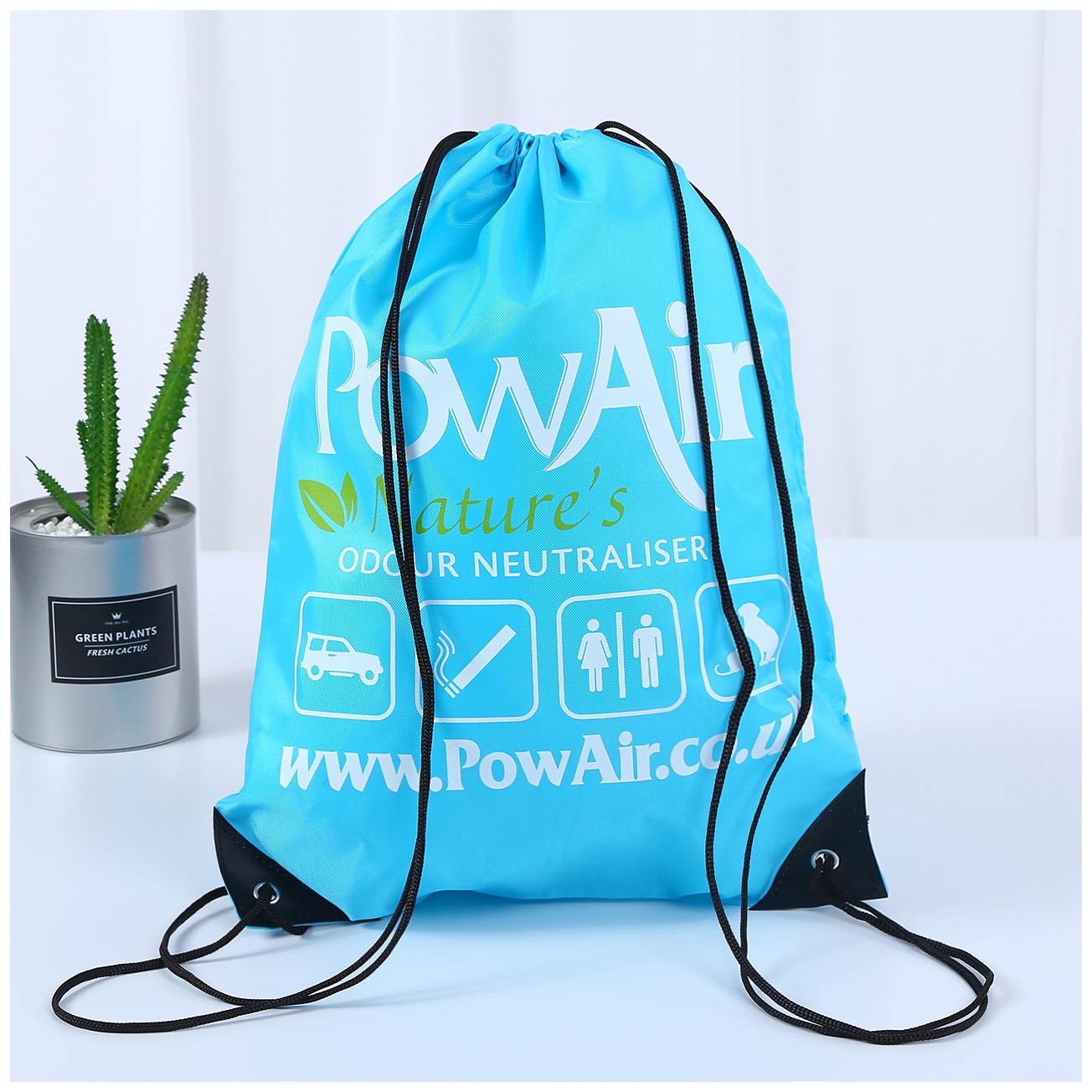 POW AIR 420D Drawstring Backpack