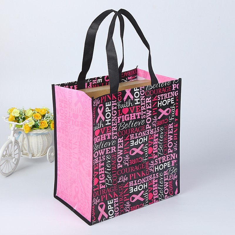 Custom full color lamination coated nonwoven printed bag - 副本