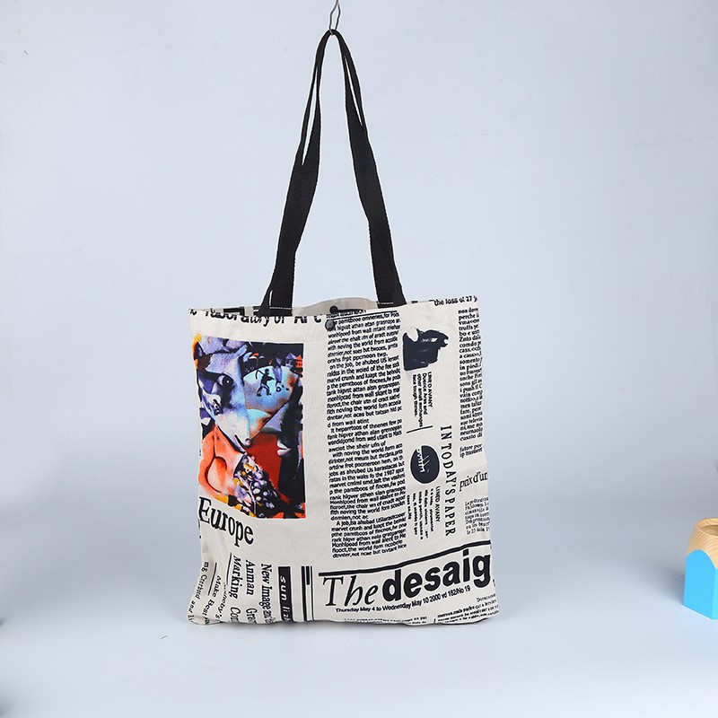 Full color organic cotton bag