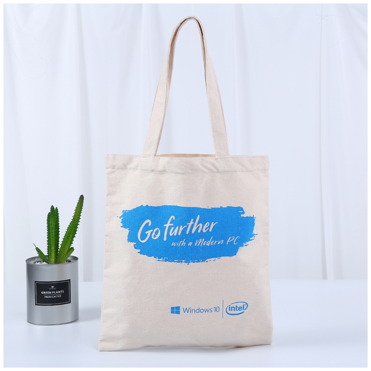 Intel Go Further Canvas bag